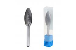 China Silver Flame Tungsten Carbide Burr Bits Rotary Tool Grinding Bits Wear Resistance supplier