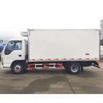 Dongfeng 4X2 5000 Kg Refrigerated Box Truck , Reefer Delivery Truck 99km/h Max Speed for sale