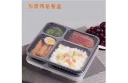 China Disposable Thickened Plastic Takeaway Bento Box Container supplier