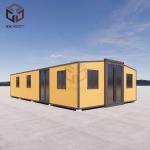 Customized Expandable Modular House Terrace Shelter Expanding Container Homes for sale