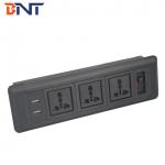 Double USB Desk Socket With Hidden Screw Design for sale