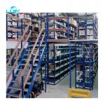 Prefabricated Heavy Duty Metal Mezzanine Shelving System Installing A Mezzanine Floor