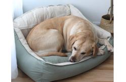 China Washable Large Dog Cushion Comfortable And Warming Rectangle Dog Bed supplier