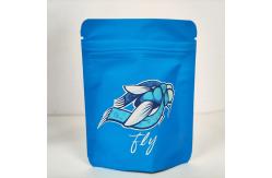 China Child Proof Plastic Zipper Resealable Mylar weed Bags Smell Proof Mini Bags supplier