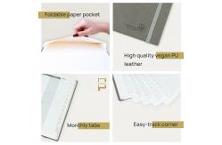 China Medium Softcover Spiral Academic Planner July 2023 To June 2023 supplier