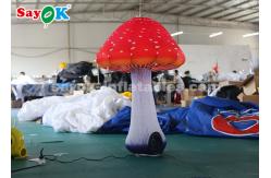 China 1.5m Inflatable Lighting Decoration / Inflatable Mushroom For Festival supplier
