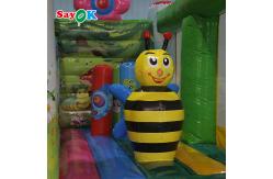 China Insect Paradise Inflatable Bounce Slide Combo Jumping Castle For Amusement Park supplier