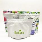 Foil Smell Proof Tea Bags Resealable Zipper Edible Plastic Packaging Food Bags for sale