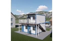 China Steel Sheet Detachable Container House Sandwich Panel Converted Shipping Containers supplier
