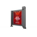 180 Degree Opening Pedestrian Barrier Gate Crowd Control DC24V for sale