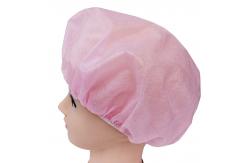 China Surgical Non Woven Bouffant Cap , disposable head cover Latex Free Waterproof supplier