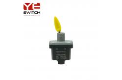 China On On Metal Toggle Switch Yellow Booted Handle With Screw Terminal  supplier