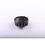 Customizable Size Oval Rocker Switch , Black Button Mini Rocker Switch 12V