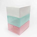 Odorless Detachable Household Shoe Box Square PP Plastic Multiscene Use Practical
