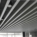 Modern Decorative Aluminum Ceiling Strip Slat Baffle Aluminum Strip Ceiling Aluminum Suspended Ceiling for sale