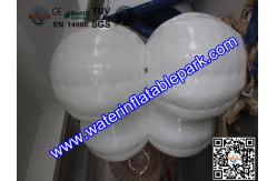 China White 1.0mm  TPU Inflatable Bumper Ball Rental ODM / OEM Available supplier