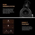 12 Cups 16 Adjustable Espresso Coffee Machine 150W Espresso Bean Grinder