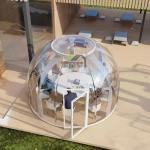 Diameter 4m Bubble Tent Hotel UV Resistance Garden Bubble Tent for sale