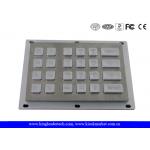 Illuminated Industrial Numeric Keypad Panel Mount With 6x4 Matrix Keys