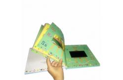 China Multipages LCD Video Book a5 size 1024x600 Resolution for Promotional supplier