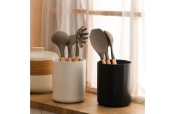 China Cylinder LFGB Tall Ceramic Mug Without Handle Tableware Accessories supplier