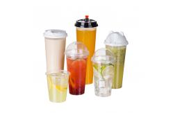China Bubble Tea Coffee Juice 32oz Disposable Plastic Cup 7oz Pp Cup supplier
