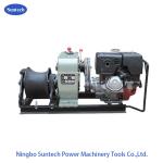 Capacity 50KN Cable Winch Puller 5 Ton Fast Speed Diesel Wire Rope Winch for sale