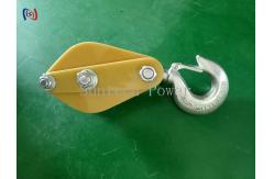 China Nylon Sheave Hoist Sheave Tackle Stringing Tools 5KN - 50KN Transmission Line Tool supplier