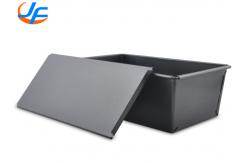 China RK Bakeware China- 1200g Nonstick Aluminum Loaf Pan / Bread Pan With Lids supplier