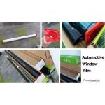 Professional Automotive Window Film / Black Heat Blocking Window Film for sale