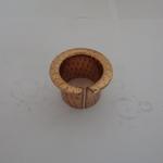 Small Lubricating Reliable Bronze Bushings HB90~120 CuSn8P0.3 ISO9001 for sale