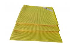 China Microfiber Waffle Towel Quick Dry Waffle Weave Microfibre Car Cleaning Cloth supplier