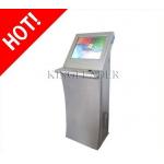 Self Check In Kiosk With Metal Keyboard for sale