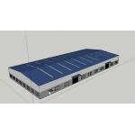 Modular Prefabricated Steel Warehouse Large Span Metal Building Space for sale