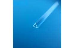 China High Precision Clear Fused Quartz Triangular Capillary Tube for Optical Fiber supplier