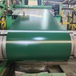 ASTM A755 CGCC Prepainted Steel Coil Green Color 30-275G/M2 for sale