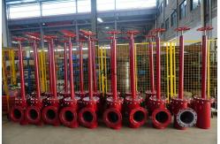 China Polished Drilling Mud Tank Suction Valve Dump Control For 6'' supplier
