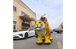China Simulation Remote Control Animatronic Animal Ride Scooter for Shopping Park supplier