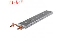 China Copper Tube Liquid Cooling Plate , Liquid Cold Plate With Epoxy Bonding Process supplier