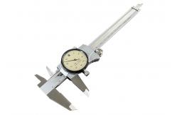 China 0-150mm Metal Casing Dial Caliper with 0.02mm Graduation Measuring Device supplier