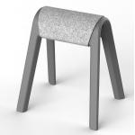 Custom Rotational Molding Pommel Horse Seat Roto Molded Saddle Stool