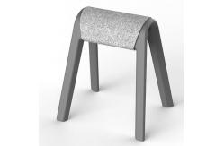 China Custom Rotational Molding Pommel Horse Seat Roto Molded Saddle Stool supplier