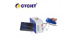 China Industrial Handheld Coding And Marking Machine D100 Laser Printer For Tire Mark supplier