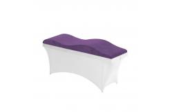 China High Resilience Memory Foam Lash Bed Topper 190*80*18cm supplier
