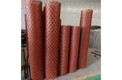 China Flooring Flat Expanded Metal Mesh Panel Anodized Electro Galvanized supplier