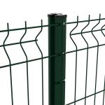 Roll Top Triangle Bending  5mm 3D Wire Mesh Fence Erosion Resistant for sale