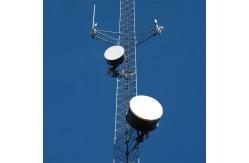 China Telecom Communication Guyed Wire Tower Steel 30M Lattice Triangle Triangular Mast supplier