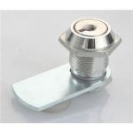 Matt Chrome Cabinet Latch Lock Height 14mm Cylinder Cam Lock