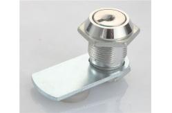 China Matt Chrome Cabinet Latch Lock Height 14mm Cylinder Cam Lock supplier
