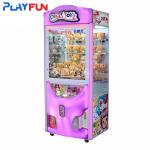 Playfun amusement park  Coin operated crazy toy 2 crane claw vending gift machine game for sale